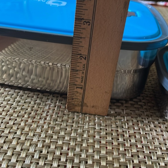 MONKA BENTO LUNCH BOX FOOD CONTAINER STORAGE SET of 2 - Picture 5 of 13